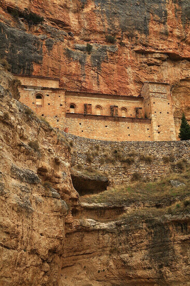 Sanctuary of the Virgin River Canyons Jaraba Jaraba Mesa, wildlife refuge near the Gallocanta Aragón Zaragoza