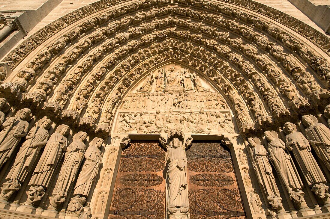 Notre Dame Cathedral, Ile de la Cite, Paris, France