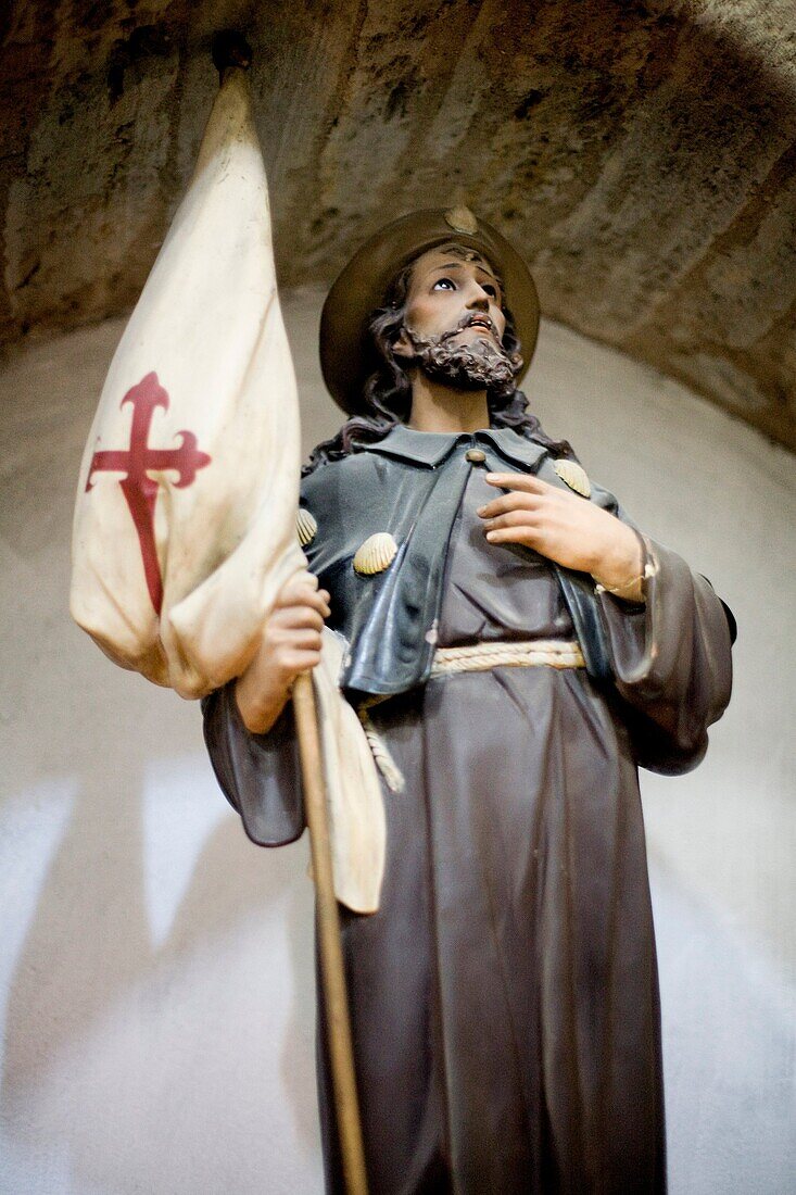 Santiago Apostol Iglesia de San Francisco Villafranca del Bierzo León Castilla-León España