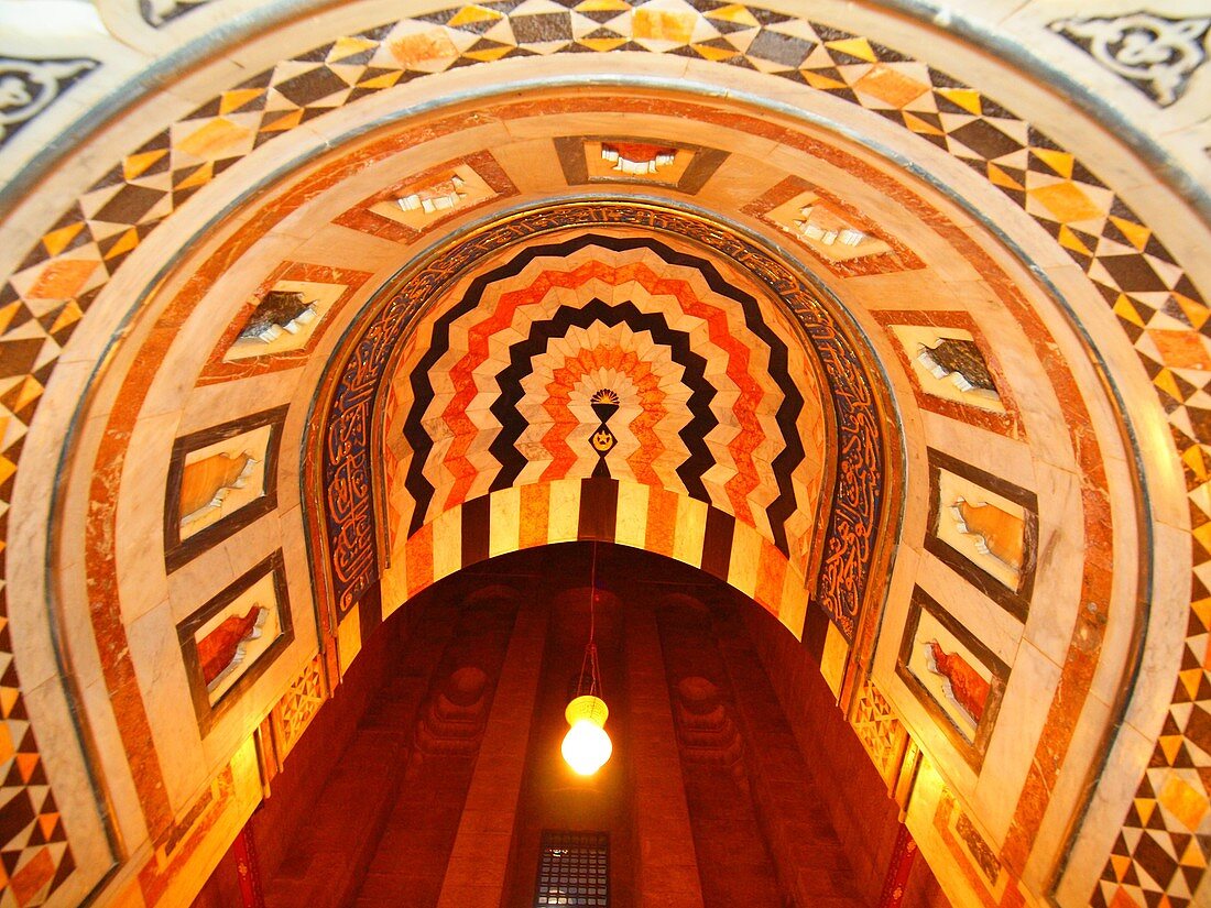 Mihrab, Mezquita Mausoleo Hassan, El Cairo, Egipto