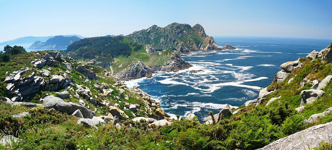 Islas Cíes Natural Park. Pontevedra province, Galicia, Spain
