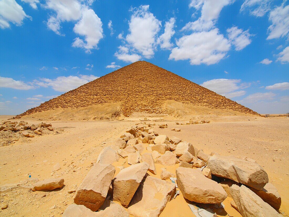 Pirámide roja, Dashur, El Cairo, Egipto