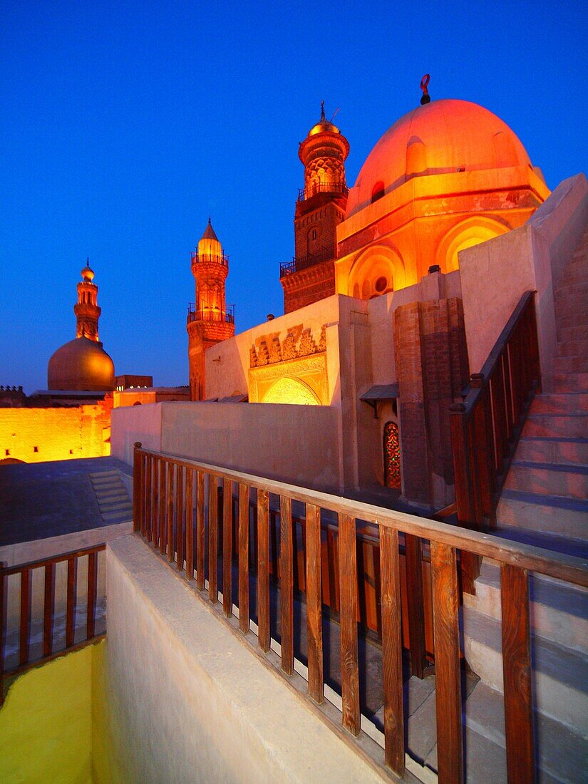 Madrasa Mausoleum of Al Nasir Mohamed, Al Mu'izz historic street, Cairo, Egypt