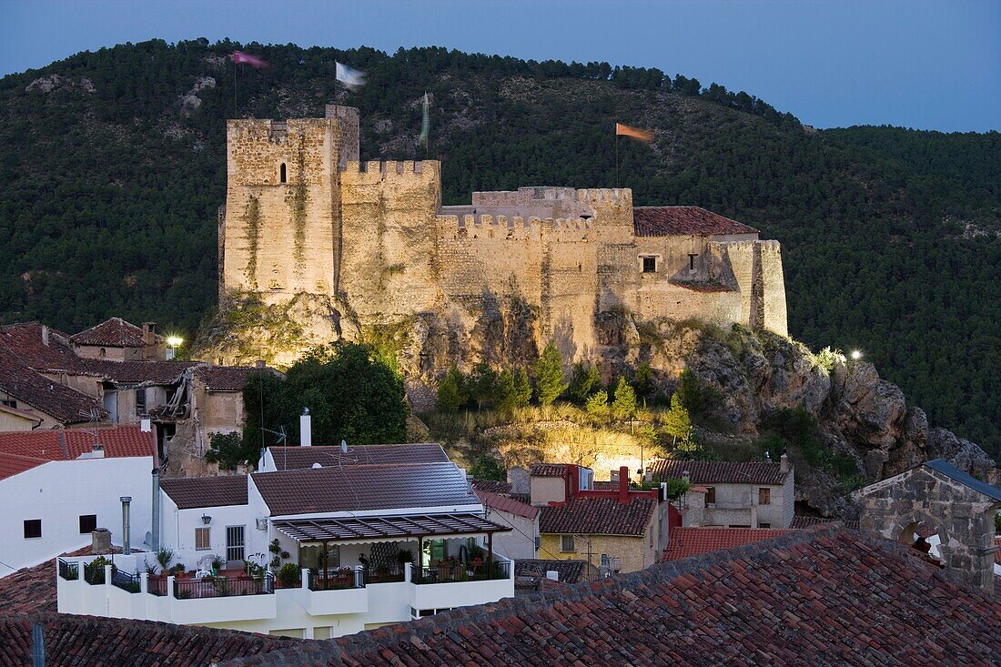 Castle, Yeste, Albacete province, Castilla la Mancha, Spain
