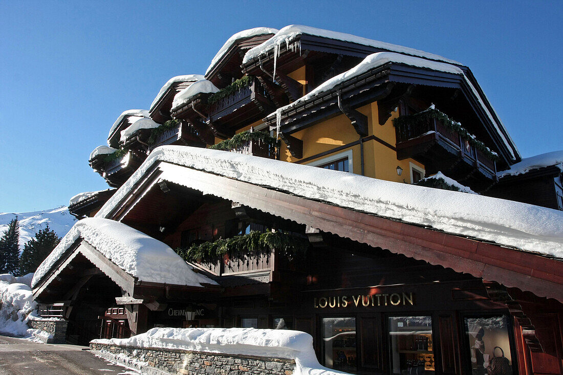 The Cheval Blanc Hotel, Courchevel Ski Resort At 1850 Metres Altitude, Savoy (73), France