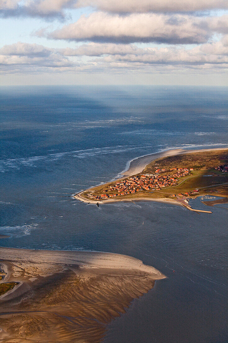 Sandbank of Norderney island and Baltrum island, Lower Saxony, Germany