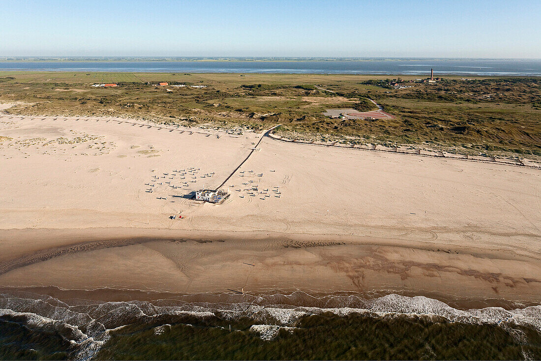 Beach bar, Nordeney island, Lower Saxony, Germany