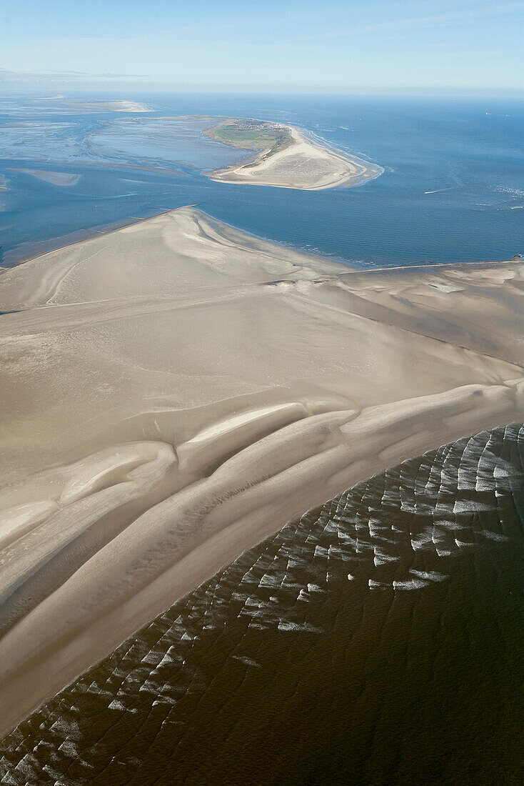 Minser Oog and Wangerooge, East Frisian Islands, Lower Saxony, Germany