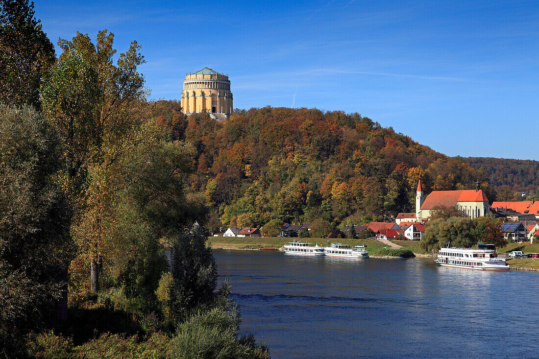 Befreiungshalle bei Kelheim, Donau, Bayern, Deutschland