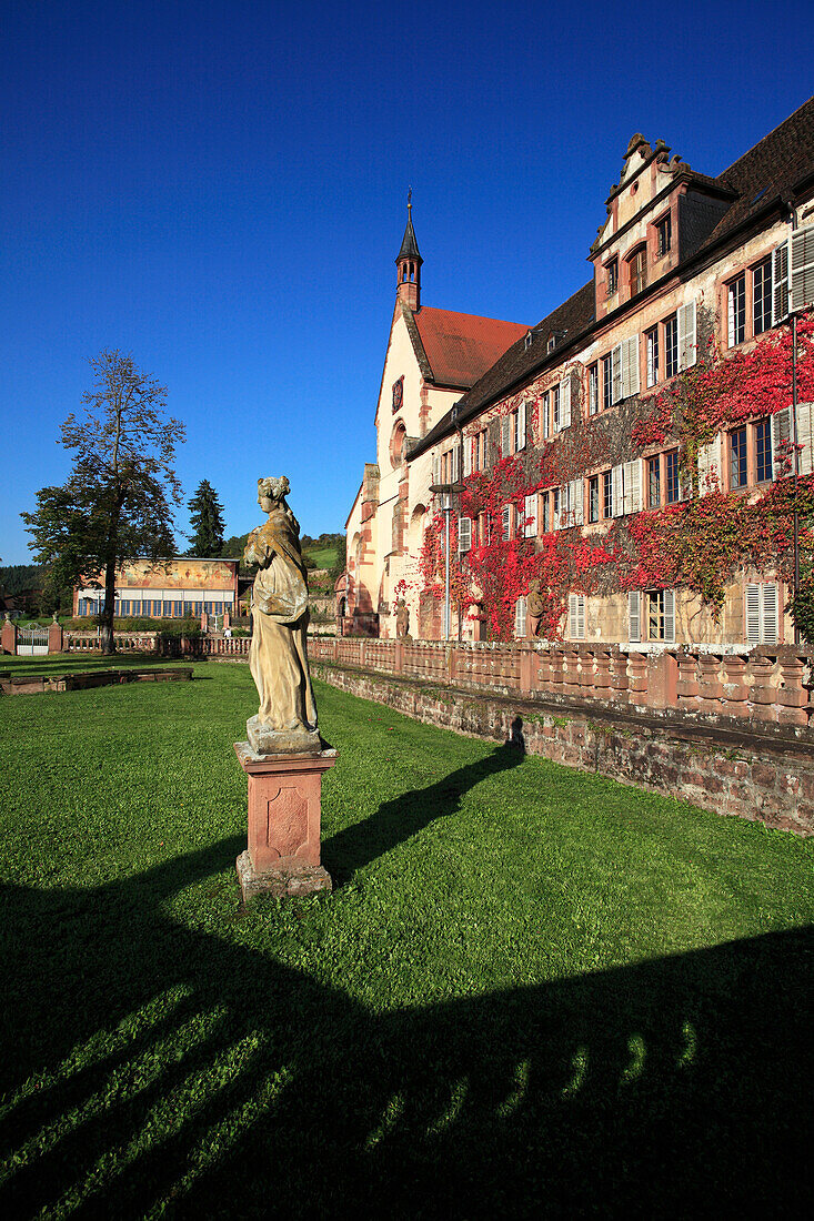 Cistercian monastery Bronnbach, Wertheim, Baden-Wuerttemberg, Germany