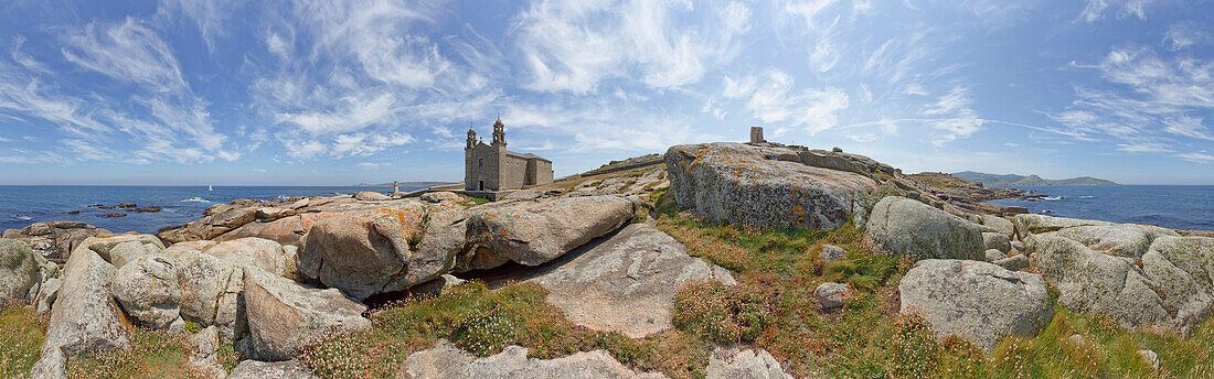 Nuestra Senora de la Barca, Muxia, Galicien, Spanien