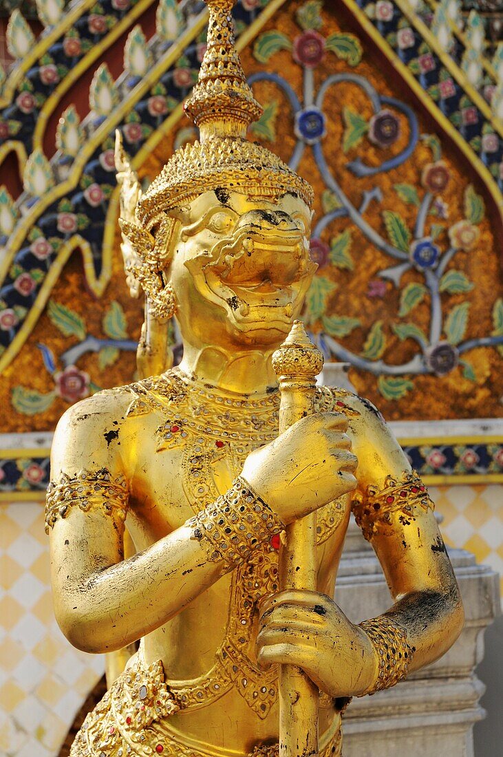 Statue of a Guardian in Wat Phra Kaeo