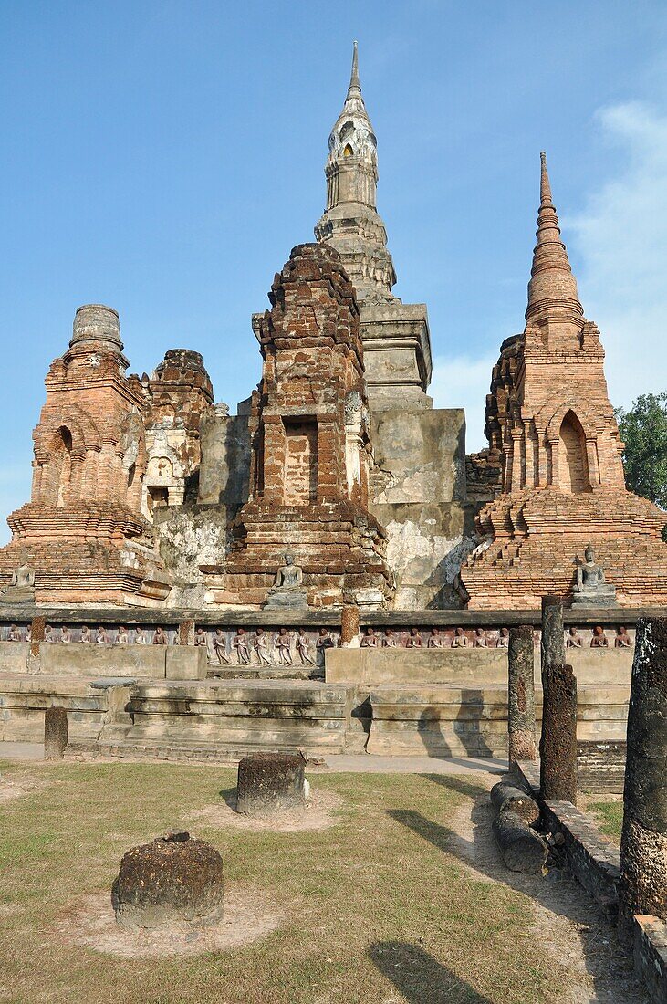 Sukhothai (Thailand): the Wat Mahathat