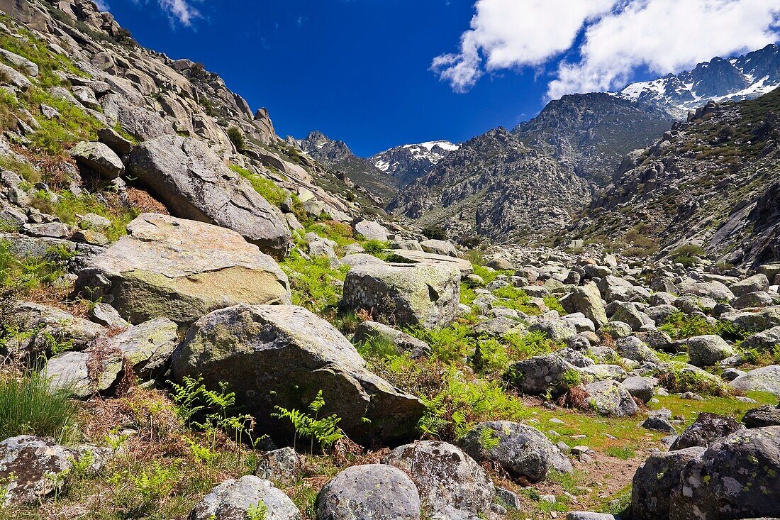 Tejea Throat and The Asperón in Sierra de Gredos Avila Castilla León Spain