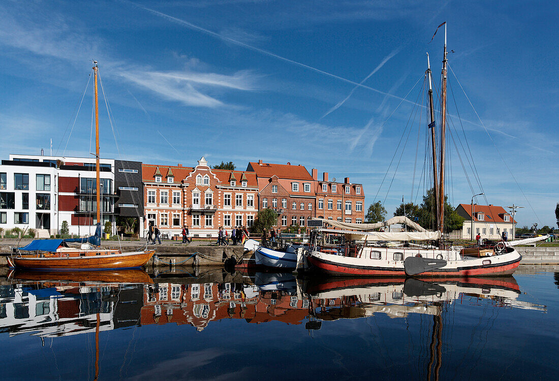 Museum port, Greifswald, Mecklenburg-Vorpommern, Germany