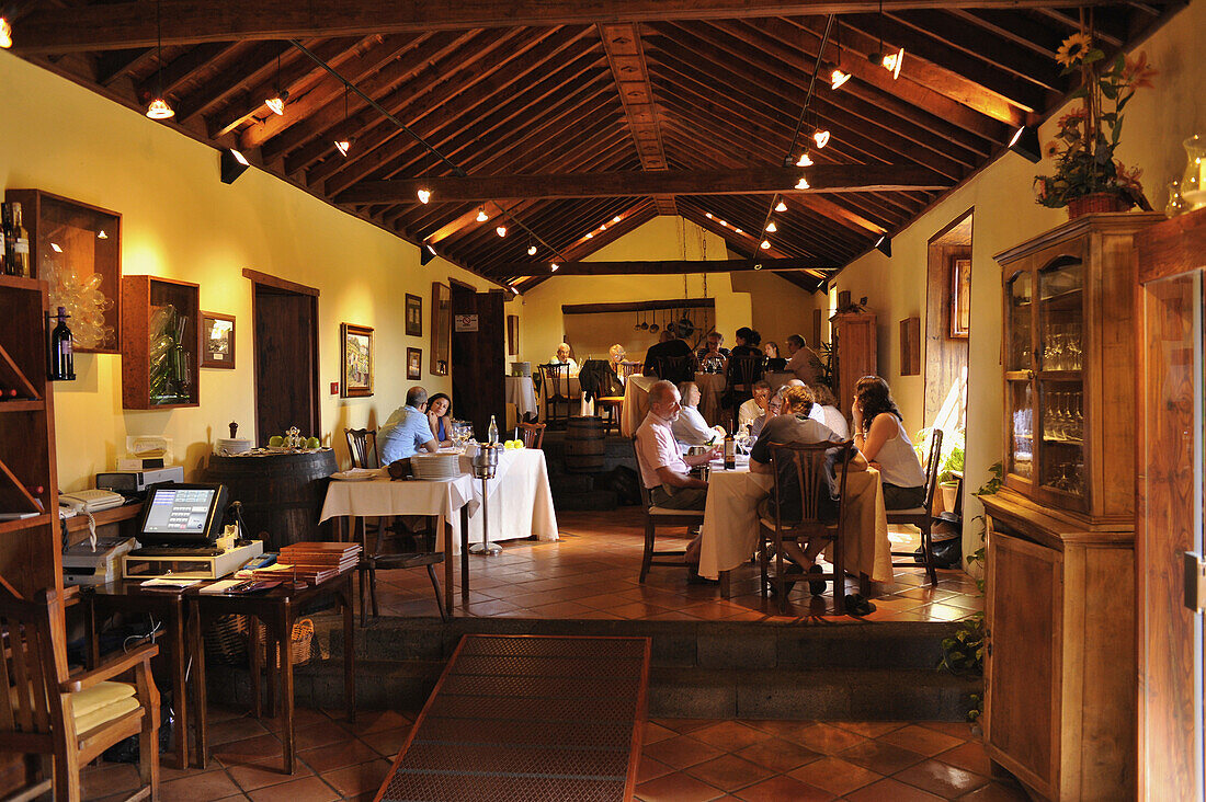 Restaurant at the museum Casa del Vino, El Sauzal,   Tenerife, Canary Islands, Spain