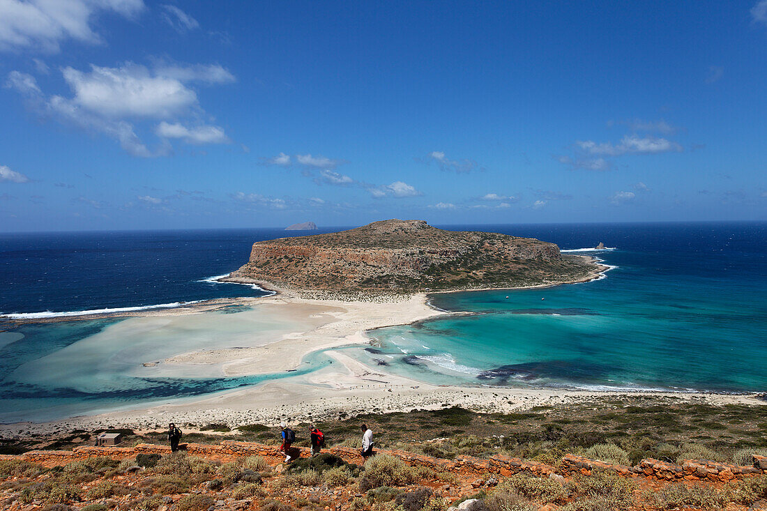 Kap Tigani, Gramvousa, Balos, Präfektur Chania, Kreta, Griechenland