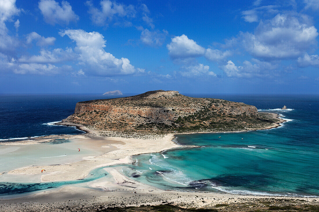 Kap Tigani, Gramvousa, Balos, Chania Prefecture, Crete, Greece