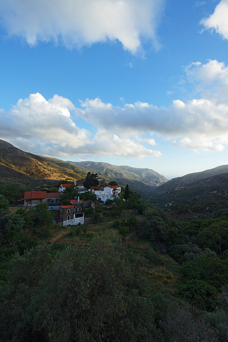 Landschaft, Vathi, Präfektur Chania, Kreta, Griechenland
