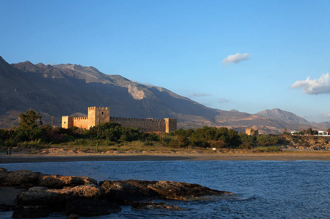 Venezianische Festung, Frangokastello, Präfektur Chania, Kreta, Griechenland