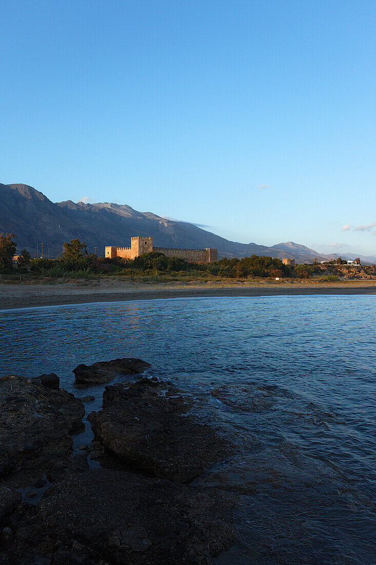 Venezianische Festung, Frangokastello, Präfektur Chania, Kreta, Griechenland