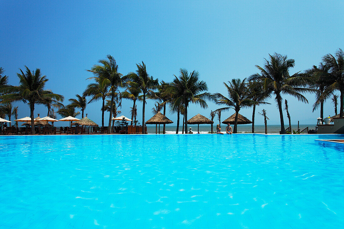 Swimming-Pool, Hotel, Cua Dai Strand, Hoi An, Annam, Vietnam