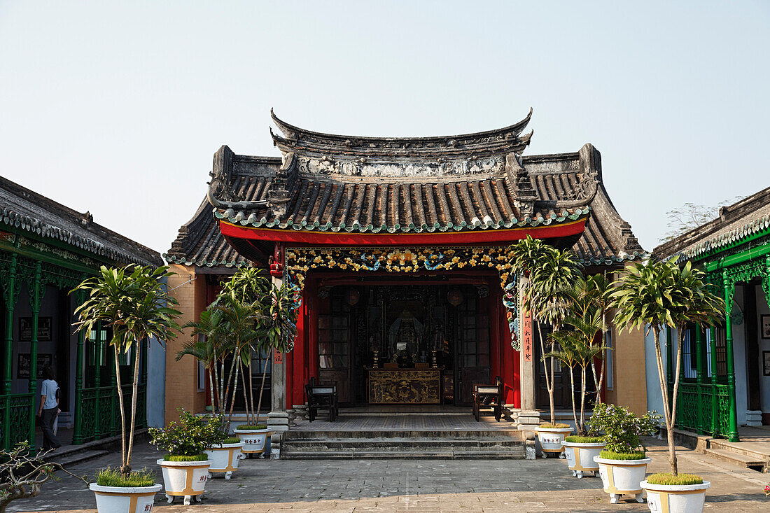 Hoi Quan Hai Nam, Versammlungshalle der Chinesen aus Hainan, Hoi An, Annam, Vietnam