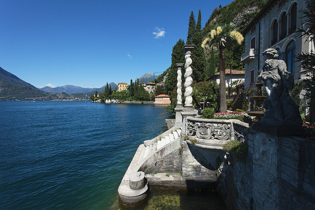 Lakeside, Villa Cipressi, Varenna, Lake Como, Lombardy, Italy