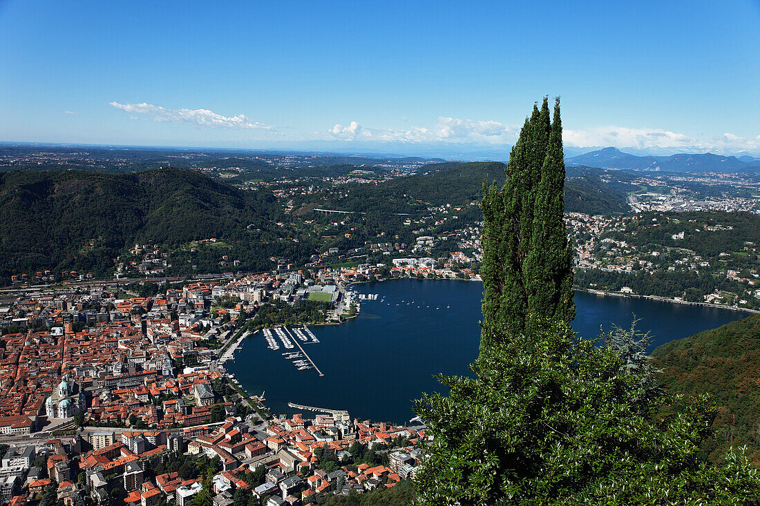 Stadtansicht, Como, Comer See, Lombardei, Italien