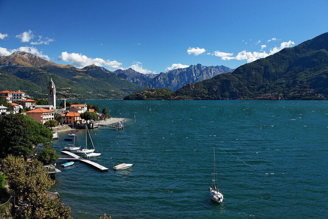 Cremia, background Piz Stella, Surettahorn, Lake Como, Lombardy, Italy