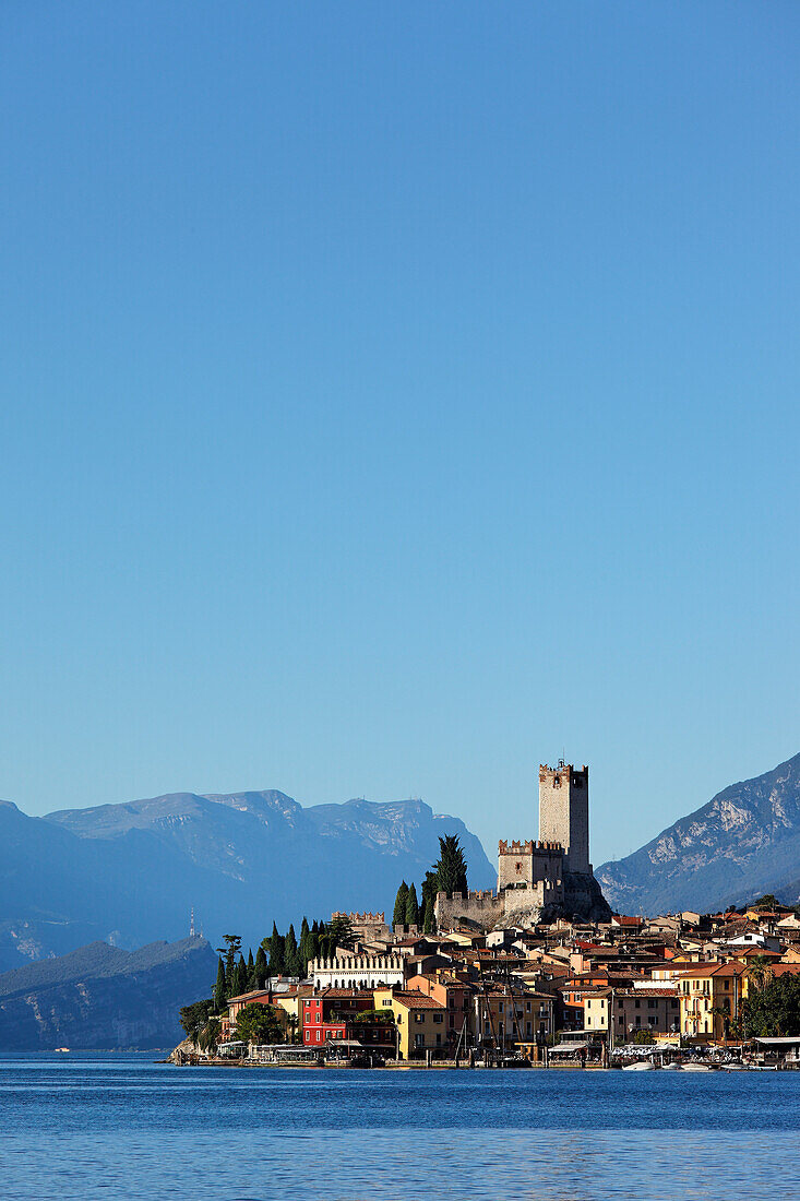 Scaliger Castle, Malcesine, Lake Garda, Veneto, Italy