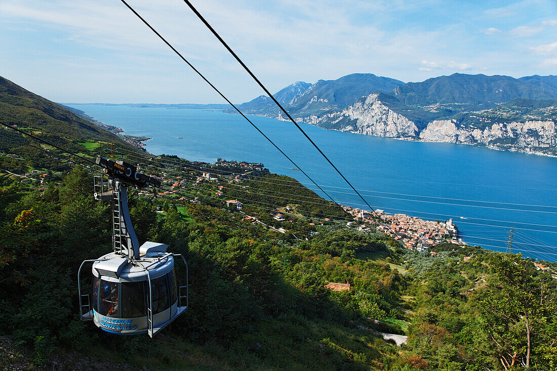 Funiculare Monte Baldo, Malcesine, Lake Garda, Veneto, Italy