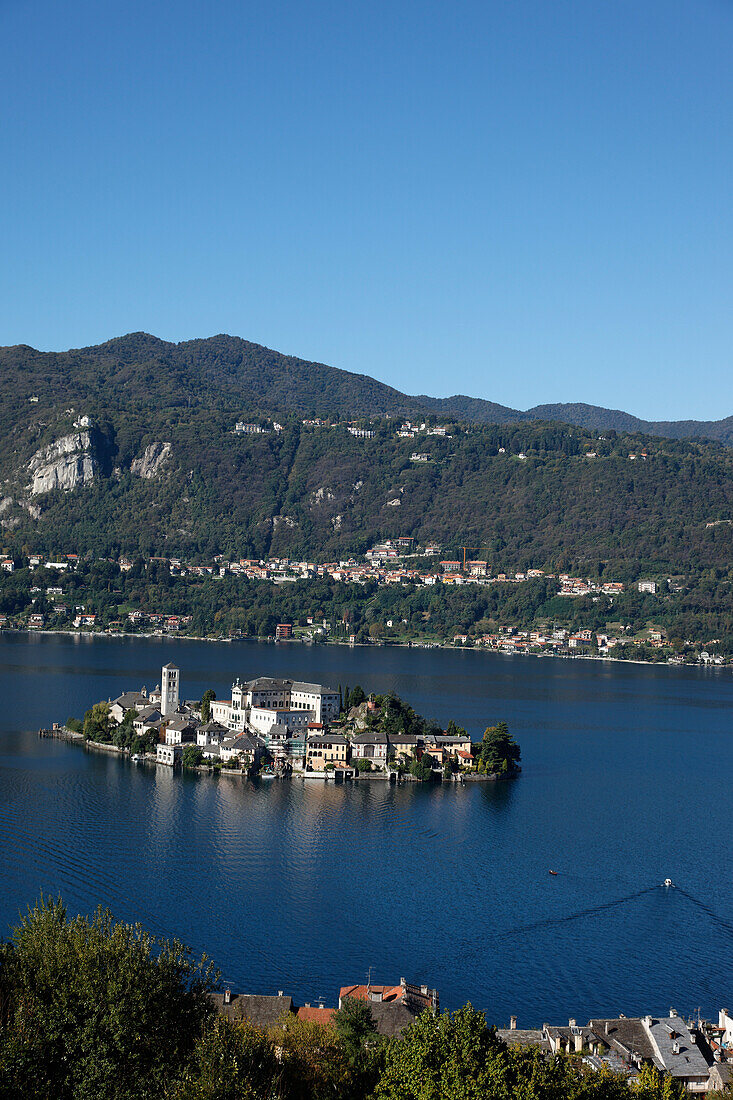 Isola San Giulio, Lago d' Orta, Piedmont, Italy