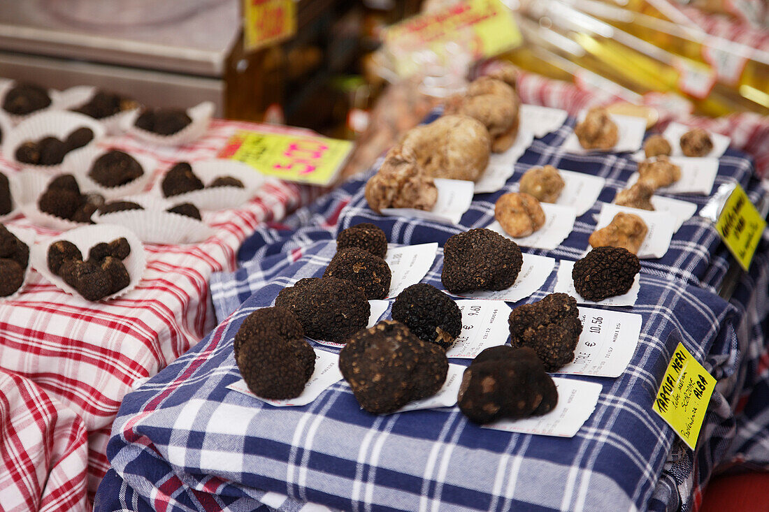 Black Truffles, White Truffles, Market, Piedmont, Italy