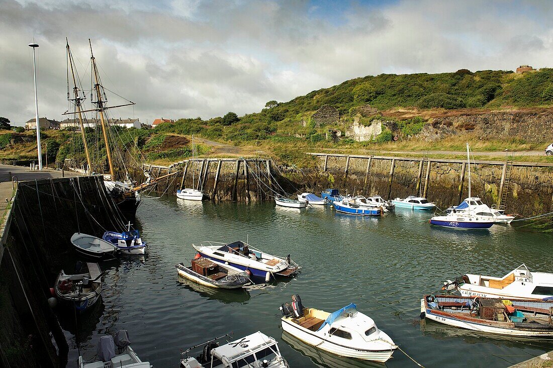 Amlwch harbour, Anglesey north wales UK