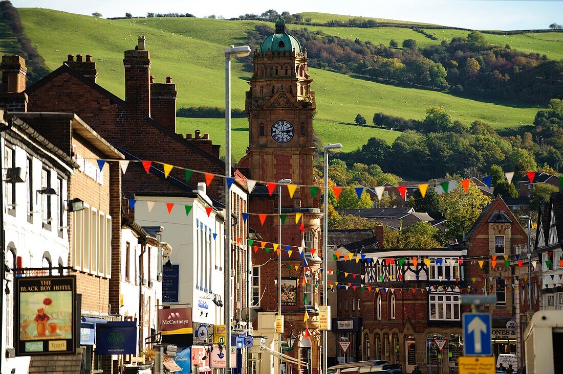 Newtown, Powys, Mid Wales UK