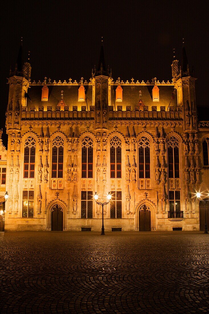 The Stadhuis in Bruges Belgium