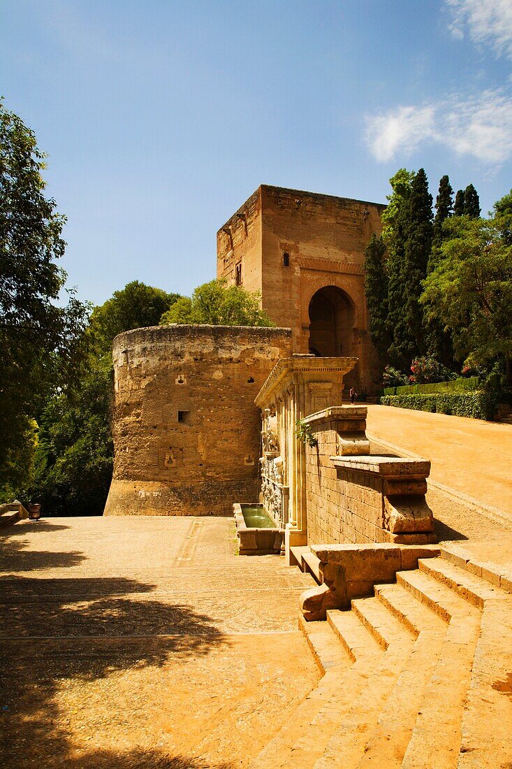 Puerta de la Justica Alhambra Palace Granada Spain