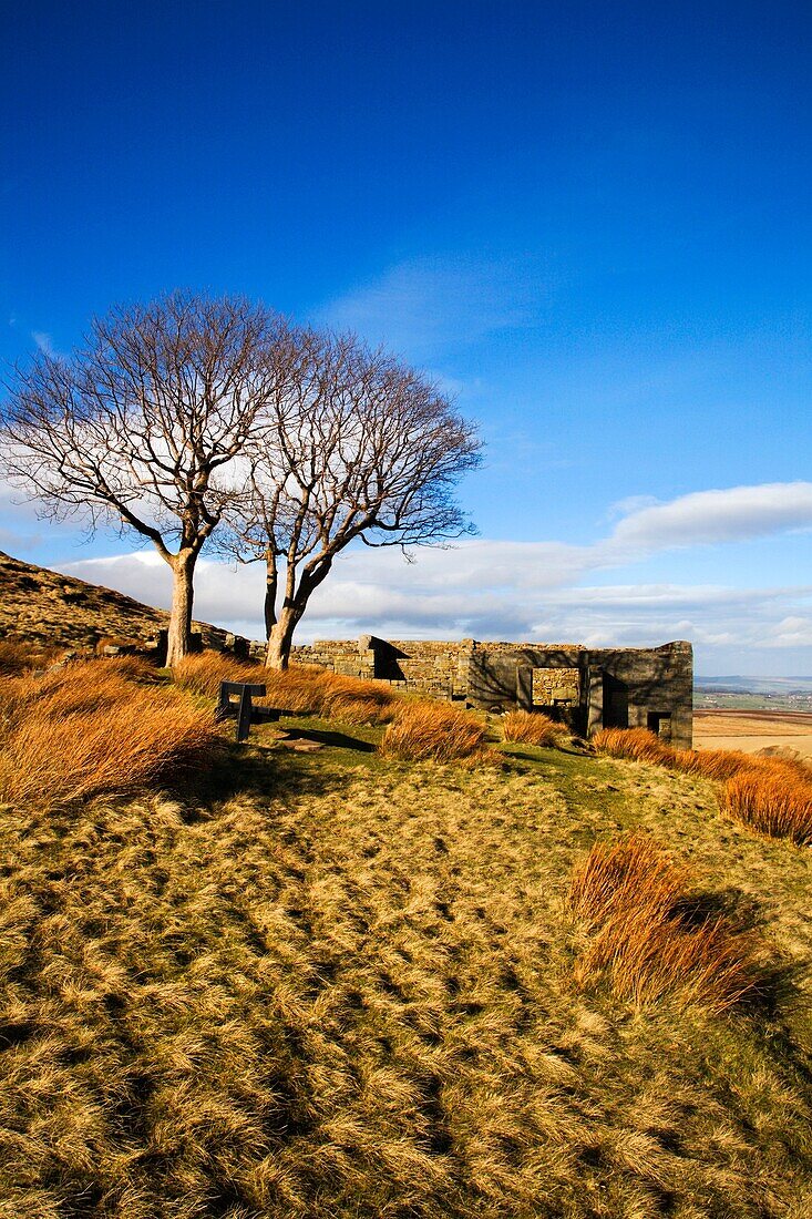 Top Withins Haworth Moor West Yorkshire England