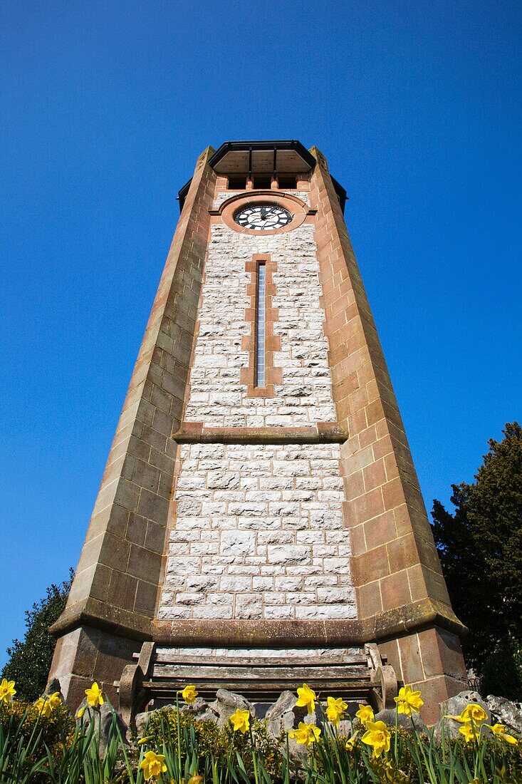 Clock Tower Grange Over Sands Cumbria England