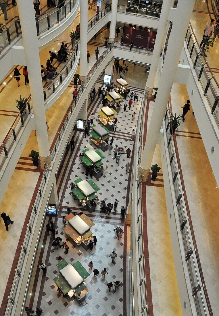 Kuala Lumpur (Malaysia): the mall inside the Petronas Twin Towers