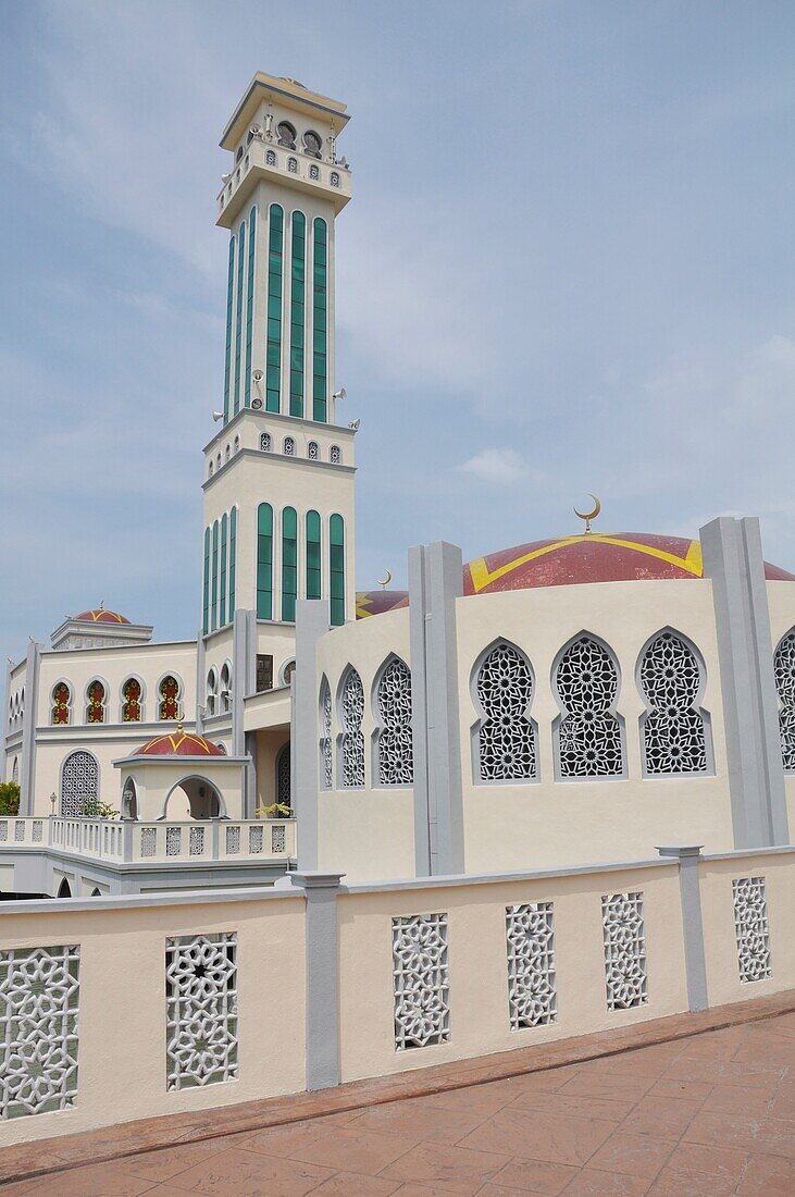 George Town, Penang (Malaysia): the Floating Mosque