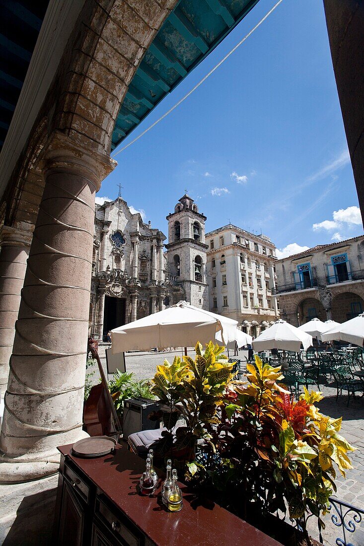 Cuba, Havana Vieja, Plaza de la Catedral