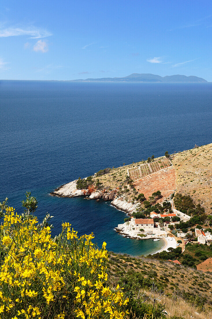 Dubovica Bucht, Hvar, Split-Dalmatien, Kroatien