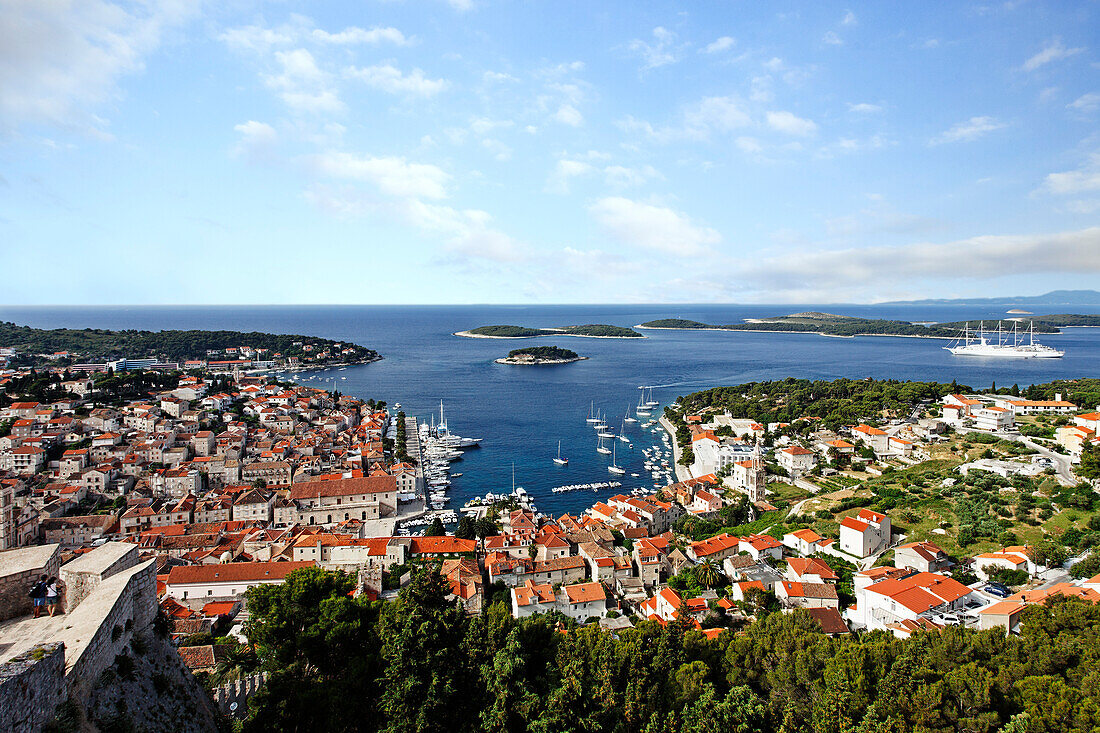 Festung Spanjola, Hvar, Split-Dalmatien, Kroatien