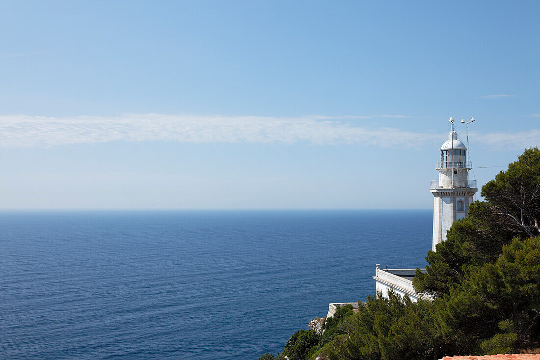 Leuchtturm, Cabo de la Nao, Valencia, Provinz Alicante, Spanien