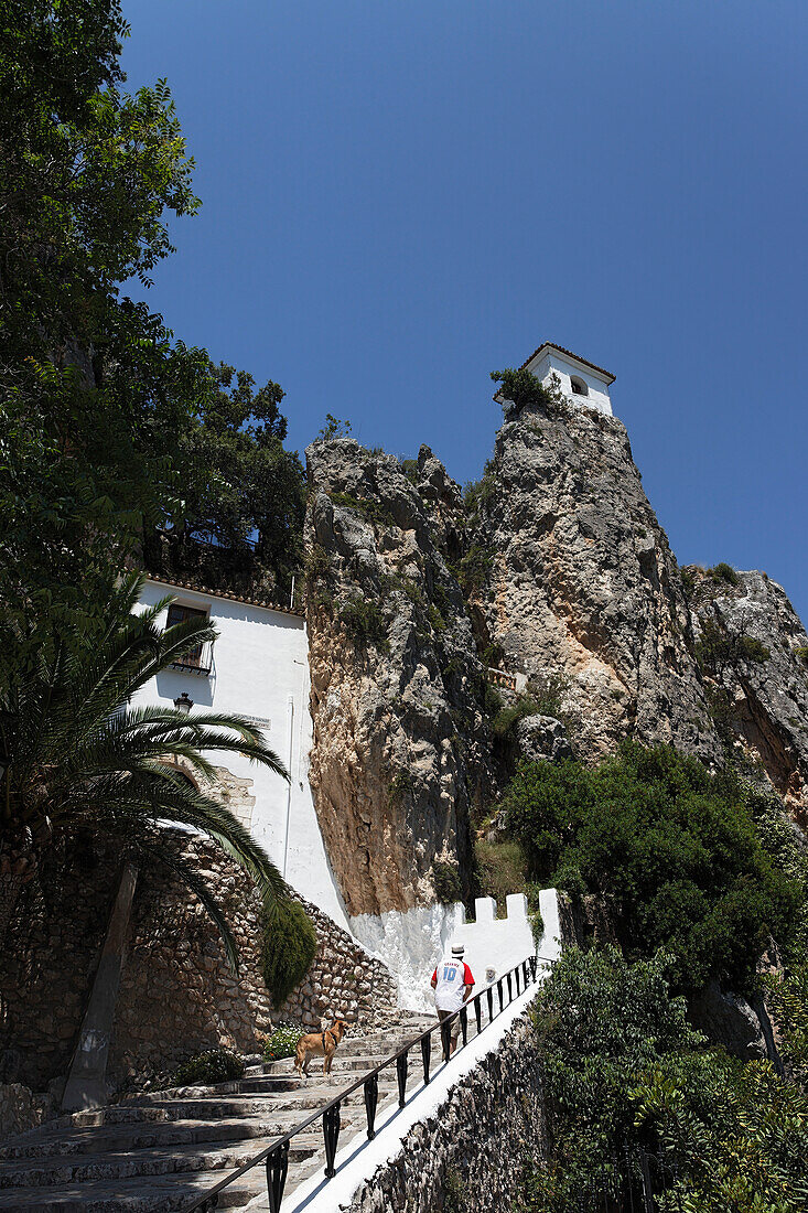 Mountain village, Guadalest, Province Alicante, Spain