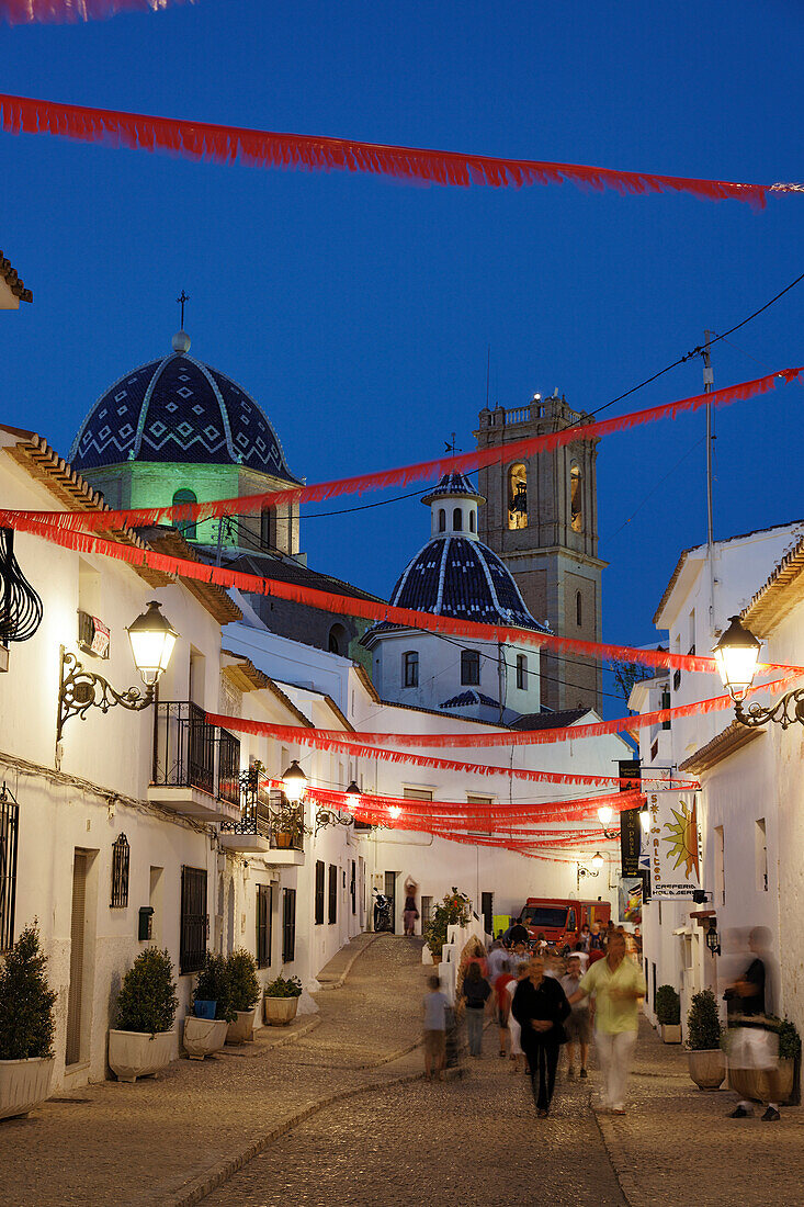 Kirche Nuestra Senora del Consuelo, Altea, Provinz Alicante, Spanien