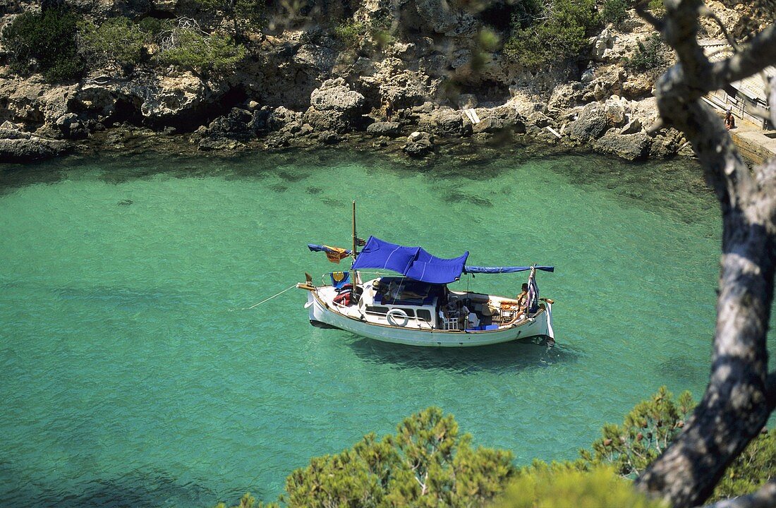 Calabeach Pi Beach of Llucmajor Majorca The Balearic Islands Spain