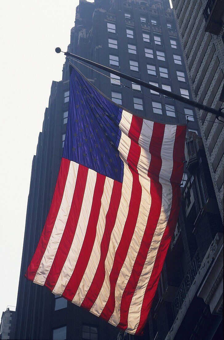 American flag New York United States